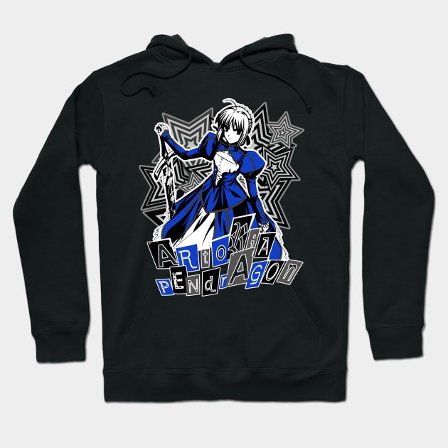 Saber - Artoria Pendragon Hoodie by xEmiya